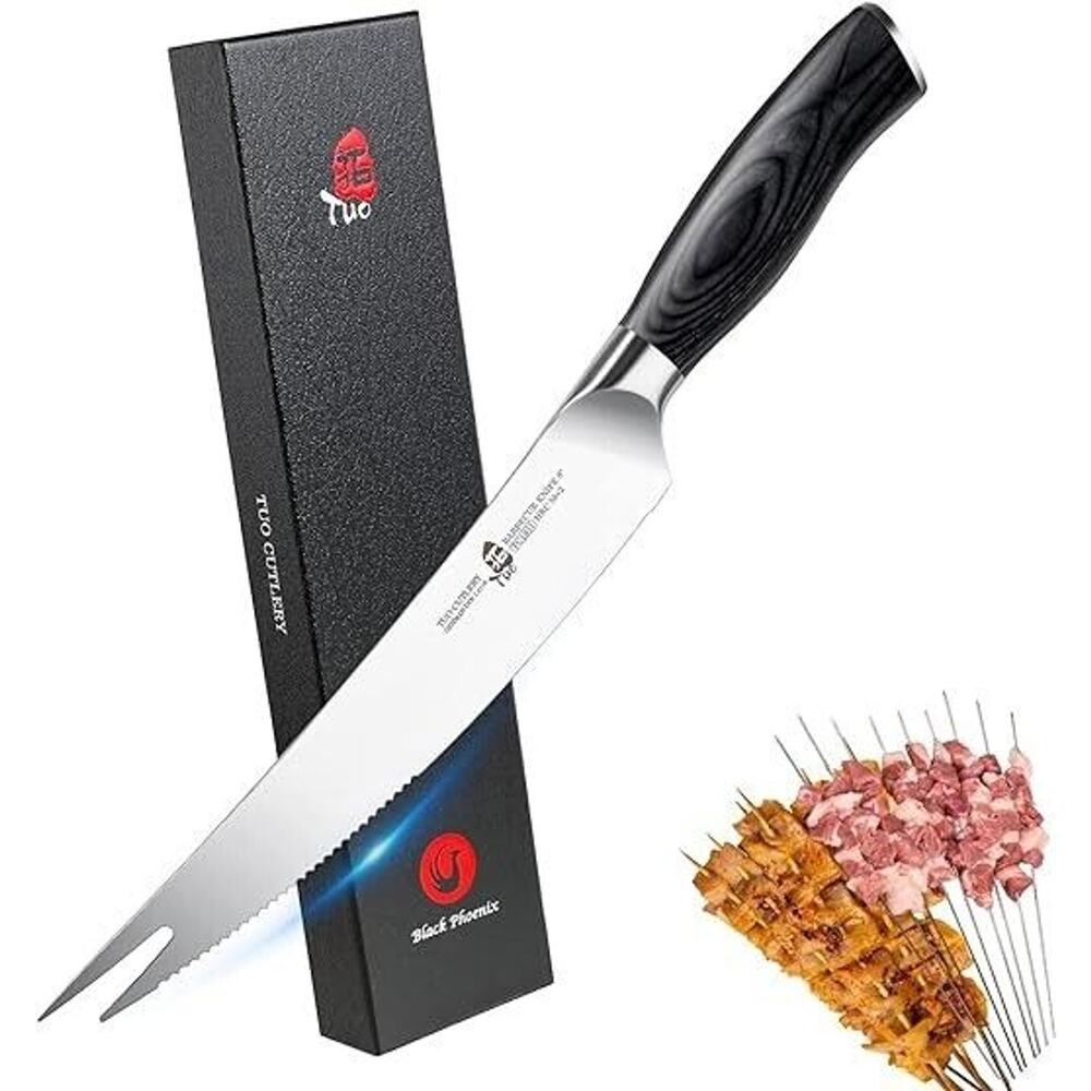 TUO BBQ Knife 8 inch Meat Carving Knife